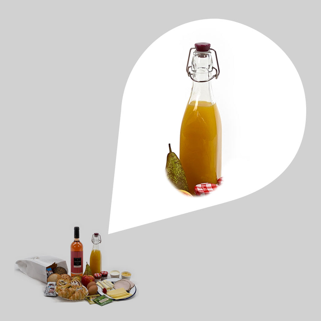 Bio sinaasappelsap voor in uw picknickpakket of voor bij de brunch. Steeds alles met verse en biologische producten, vegetarisch, vegan of met vis. Antwerpen, regio Zoersel.