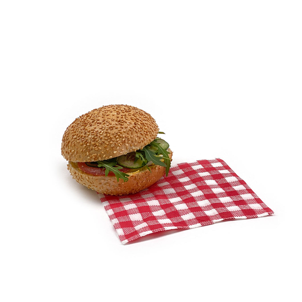 Vegan of vegetarisch broodje hummus voor in uw picknickmand, Antwerpen, regio Zoersel.